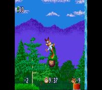 une photo d'Ã©cran de Bubsy in Claws Encounters the Furry Kind sur Nintendo Super Nes